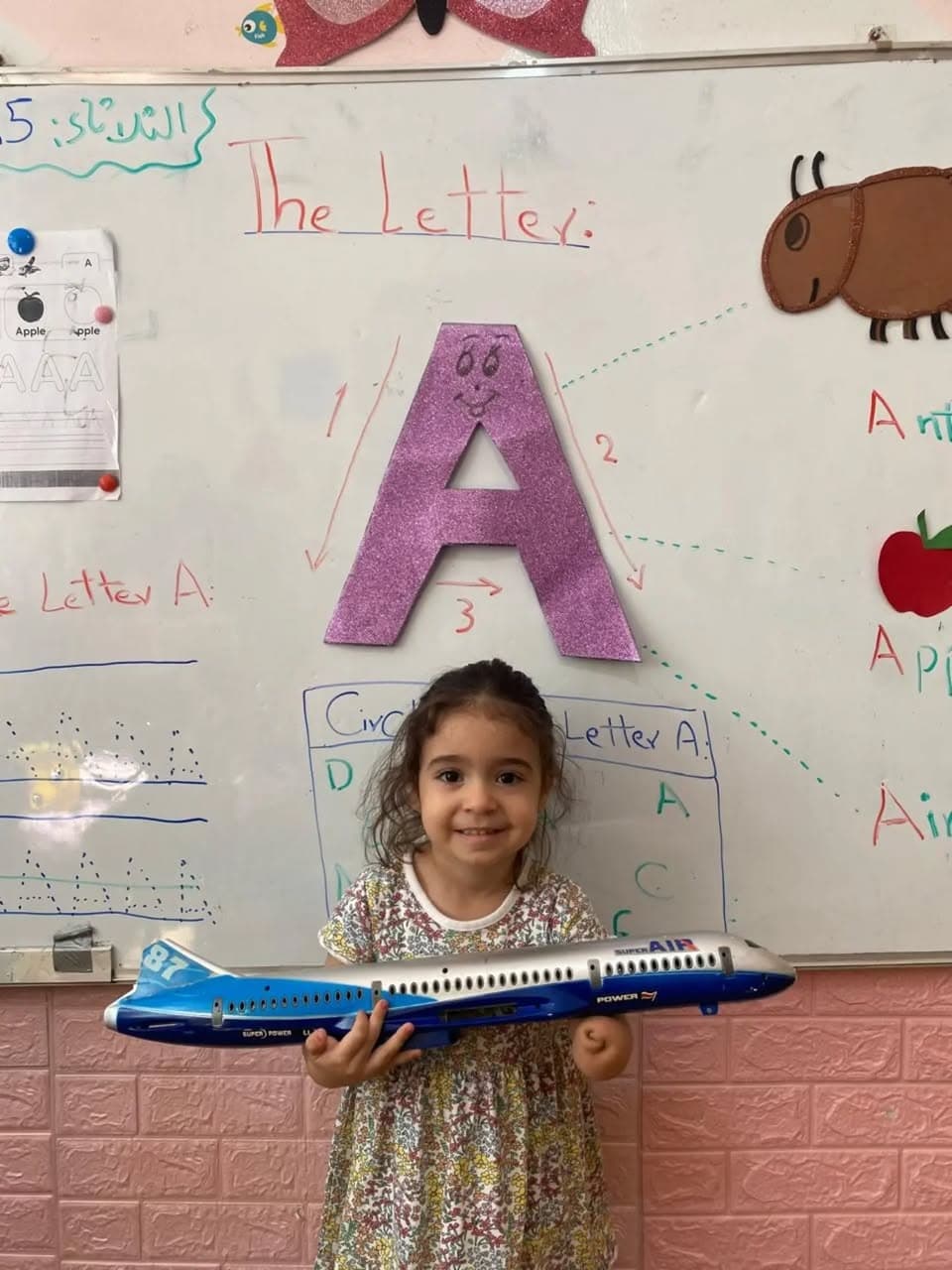Learning the Letter A