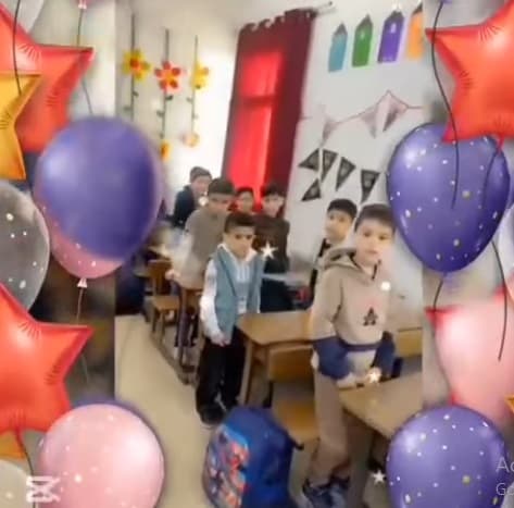 العيد أحلى مع طلاب الصف الأول الأساسي ج 🌹