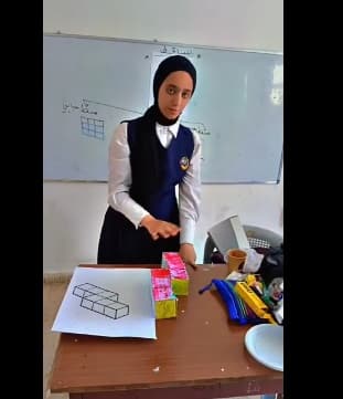 نشاط تمثيل الأجسام ثلاثية الابعاد على شكل مجسمات