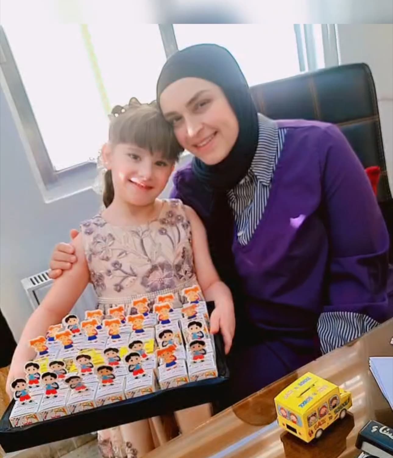 لحظات مليئة بالسعادة و الحماس أستمتع بها  طلبة الصّف الثّاني
