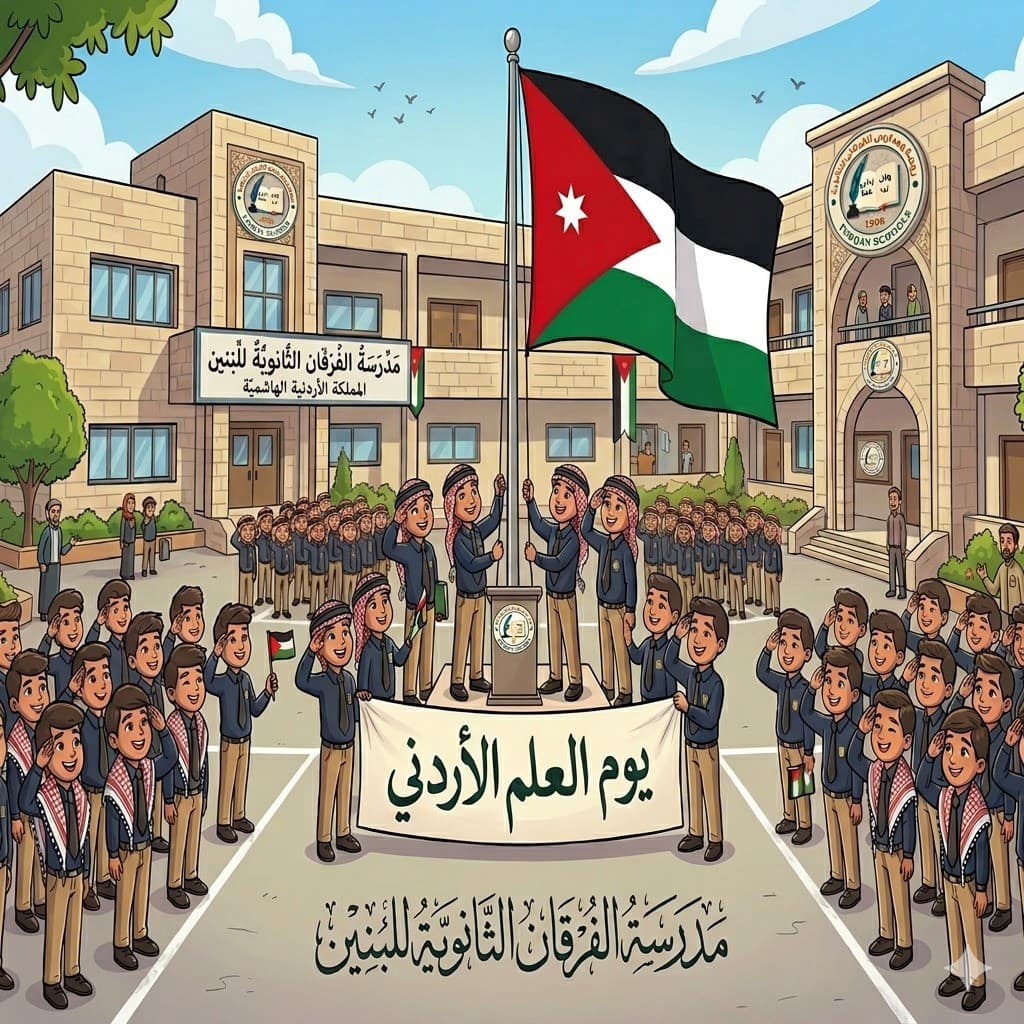 يوم العلم الأردني (16 نيسان) هو مناسبة وطنية لتجديد الولاء