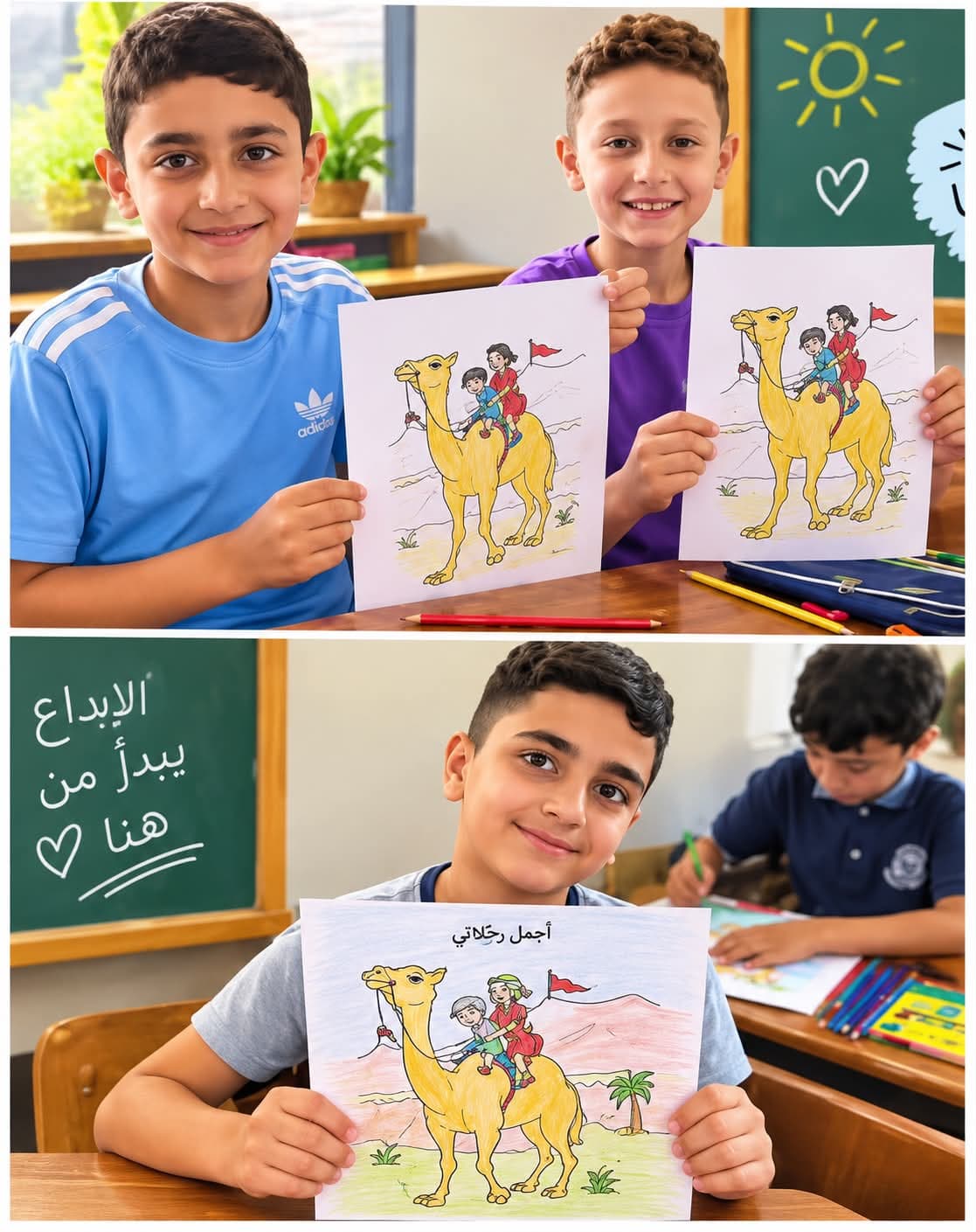 You guys nailed it, heroes! Keep drawing and experimenting