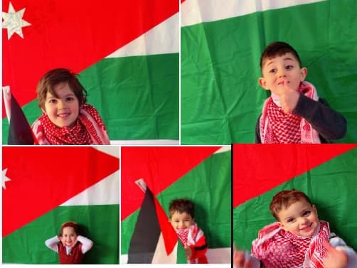اطفالي في يوم العلم