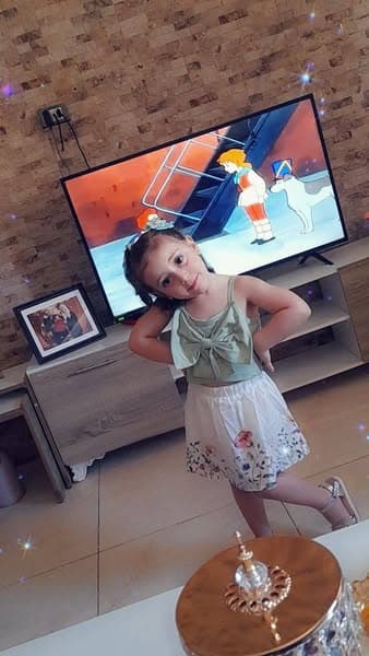 كل عام وانتم بخير  أميرة الحضانه جلنار العسل
