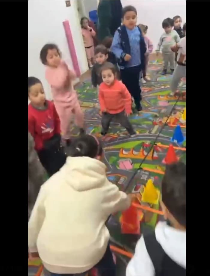 يوم جميل مع الحلوين