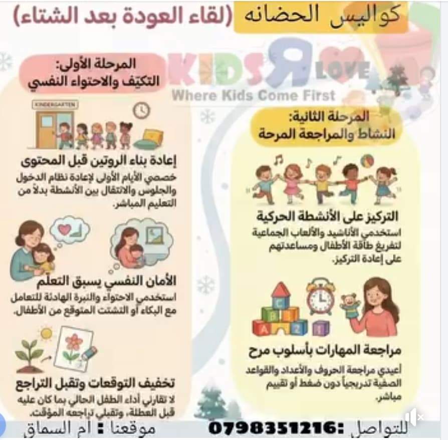 اكيد بنهتم بكل التفاصيل وانتهاء النادي الشتوي وبداية فصل جديد بده خطه ممتعه