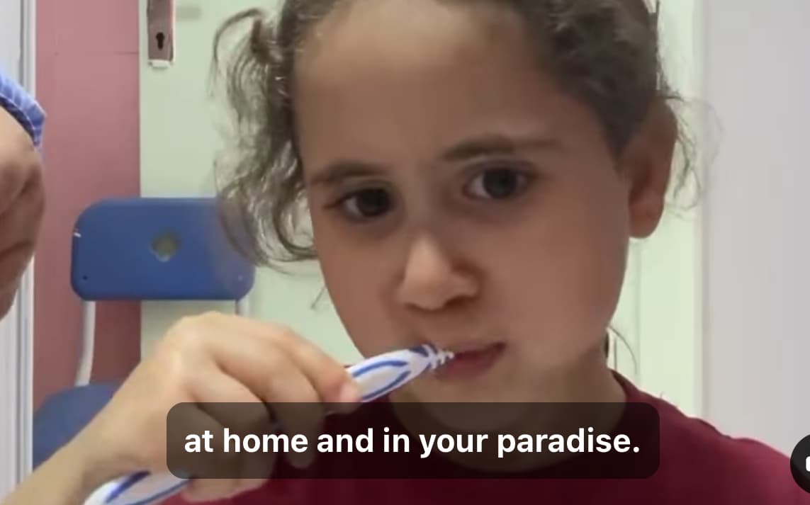 Our kids learned how to stay clean and healthy