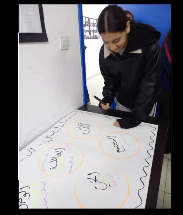 نشاط اللجنة الأدبية والتطوعية ❤️❤️