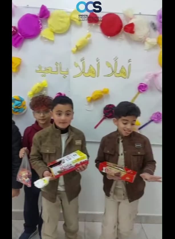جانب من احتفالات طلابنا في مدارس حضارة الشرق