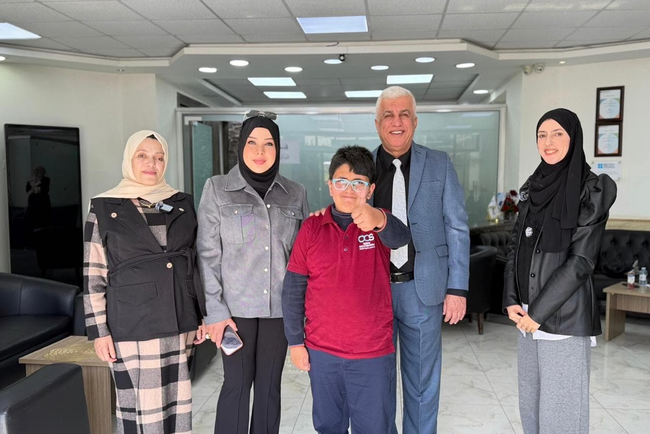 نبارك مدارس حضارة الشرق للطالب عبدالعزيز الحروب  على حصوله على المركز الاول بمسابقة تحدي القراءة العرب