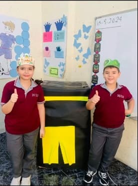 نجوم الصف الثالث (أ) في ذكرى ميلاد رسولنا الكريم ❤️