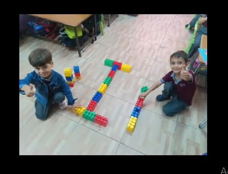 نشاط على حرف I..ii….inscet. في روضتنا
