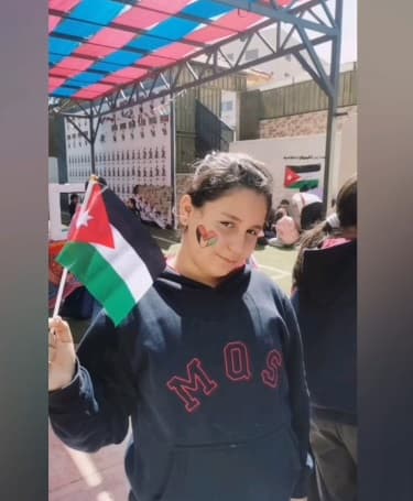 فعاليات يوم العلم الأردني لطلاب الصف الرابع