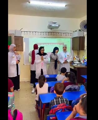 نشكر مبادرة أجيال صحية على جهودهم الرائعة في تطبيق المبادرة