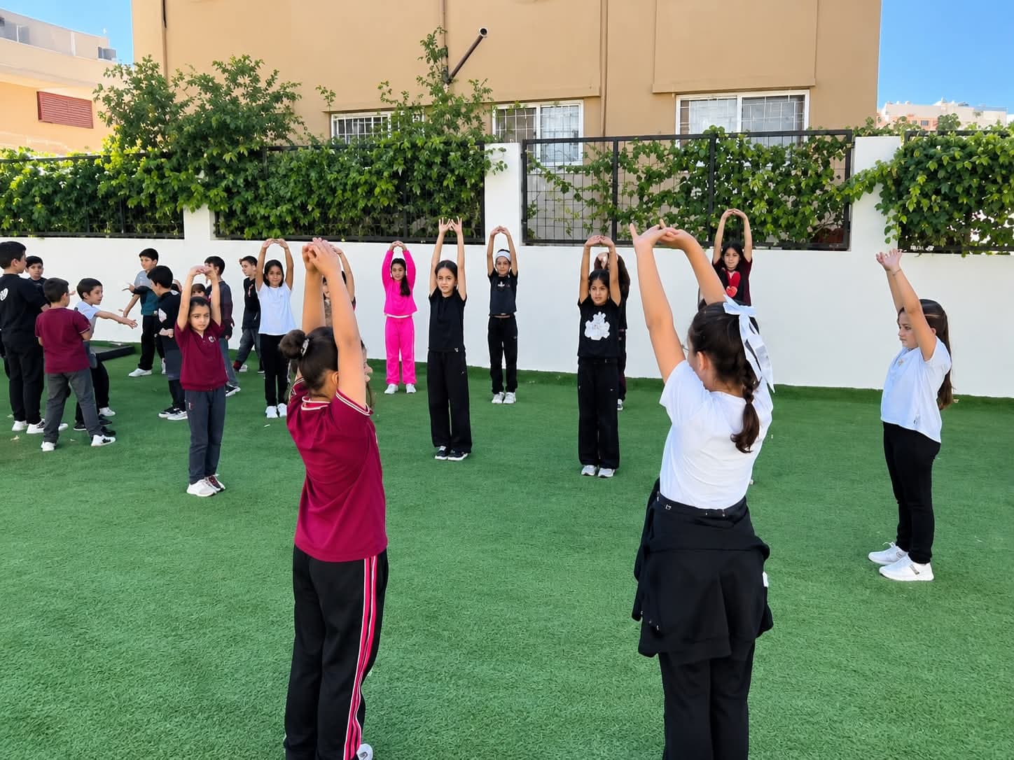 A glimpse of physical education classes