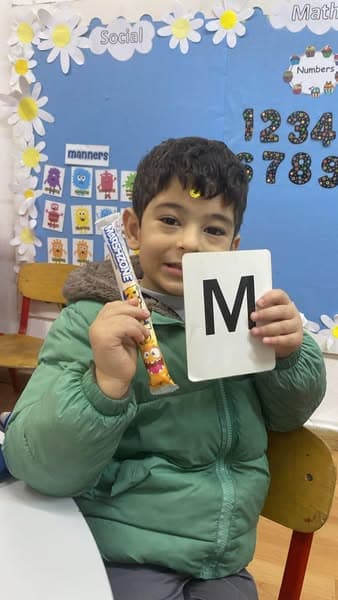 “M for Marshmallow! 🍡