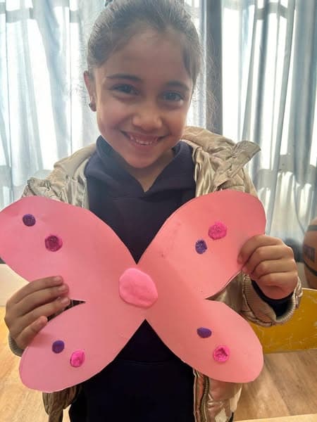 Check out these beautiful handmade butterflies