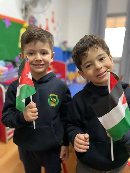احتفل طلابنا بيوم العلم الوطني الأردني 16 نيسان