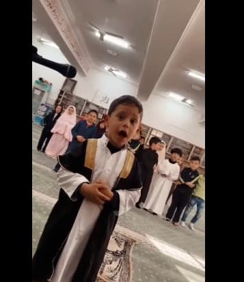 زيارة أطفالنا الى المسجد في أجواء إيمانية