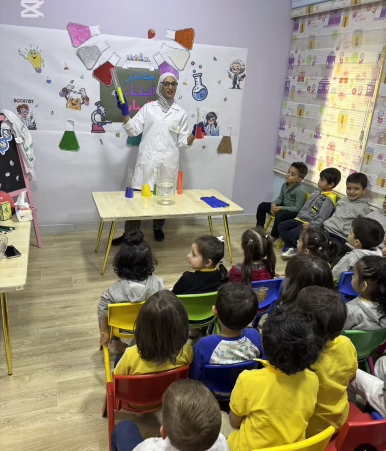 نشاط المخترع  الصغير 👩🏻‍🔬🧑🏻‍🔬