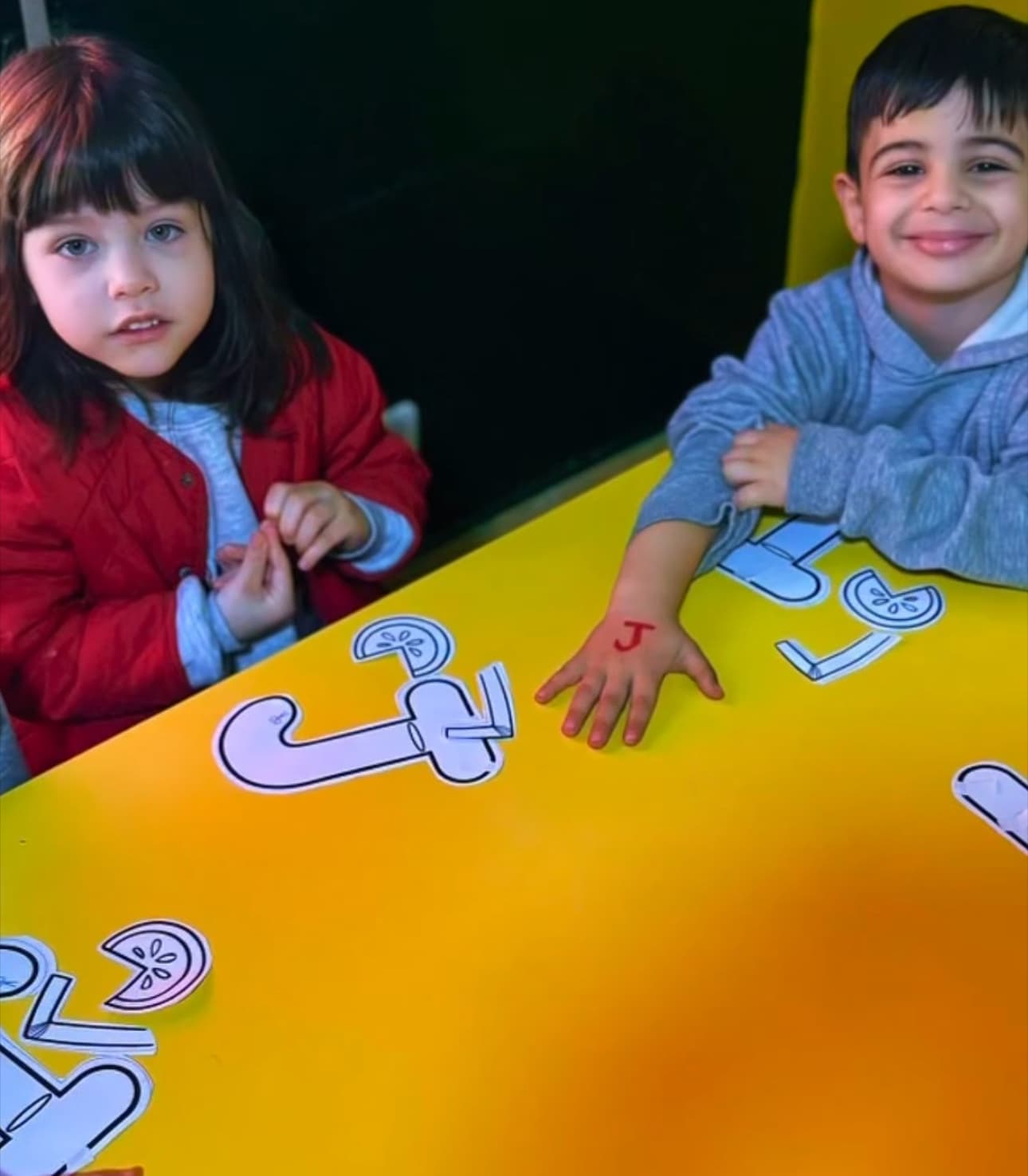 Letter (J) activity (J for juice 🥤)