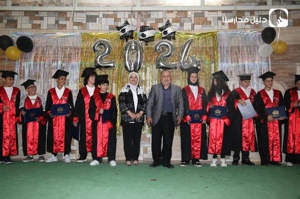 تخريج طلاب الصف السابع الاساسي للعام 2024-2023