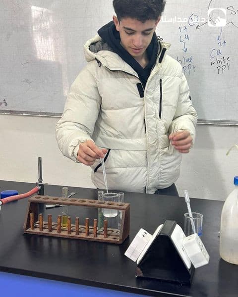 "Dive into the world of chemistry with our 10th-grade international class!