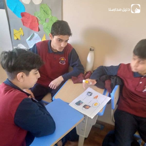 During the Science class today the students had an Activity how to create a "Food Chain "
