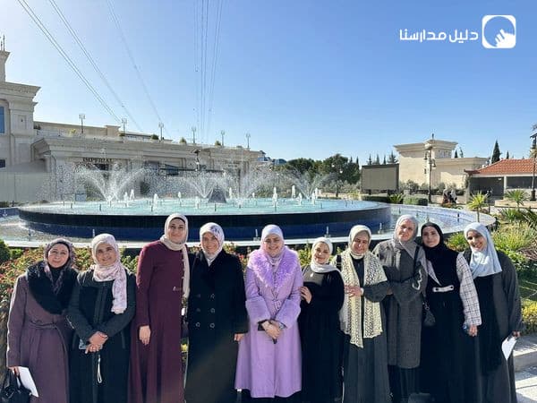 توجه كادر ثانوية البنات إلى فندق أوبال  لتناول وجبة الإفطار وقضاء وقت لطيف