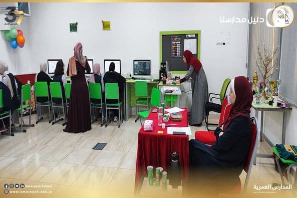 قدّمت المعلّمة تسنيم بني سلامة حصة بعنوان "الدوال والاقترانات الجاهزة" للصف التاسع