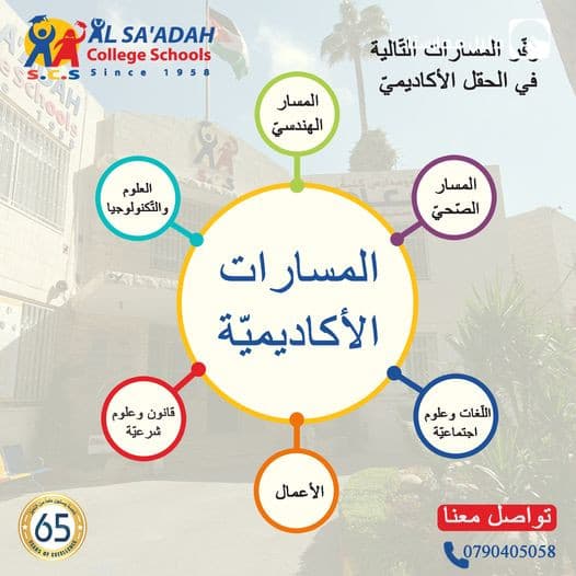 يسرّنا أن نعلن عن مساراتنا الأكاديميّة…..