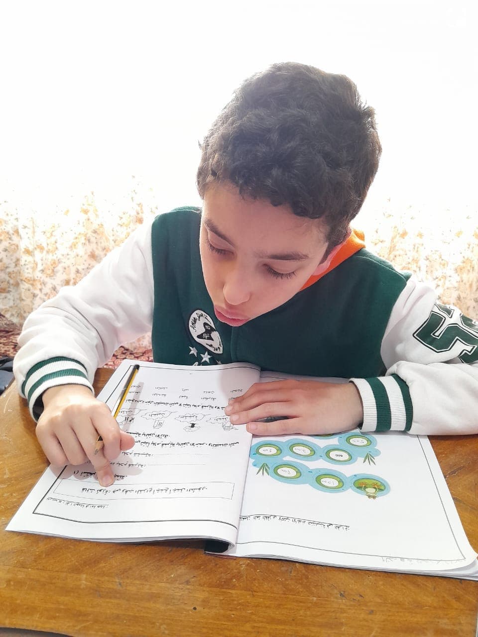 مقتطفات جميلة من طلاب قسم الدعم الأكاديمي خلال العطلة الشتويه