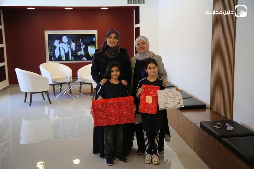 We are proud of the student Ghazal Al-Zamour for winning the first