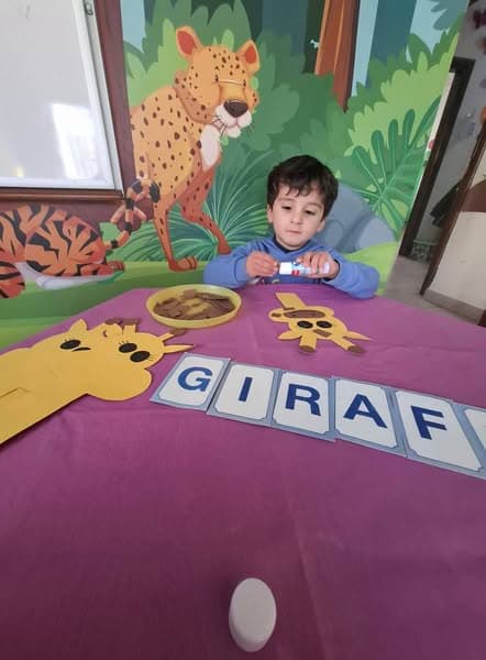 English class for pr2 about letter G