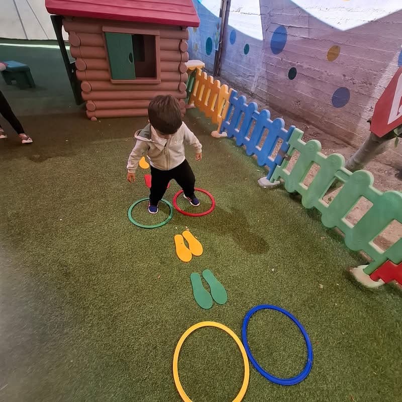Let's jump on circles