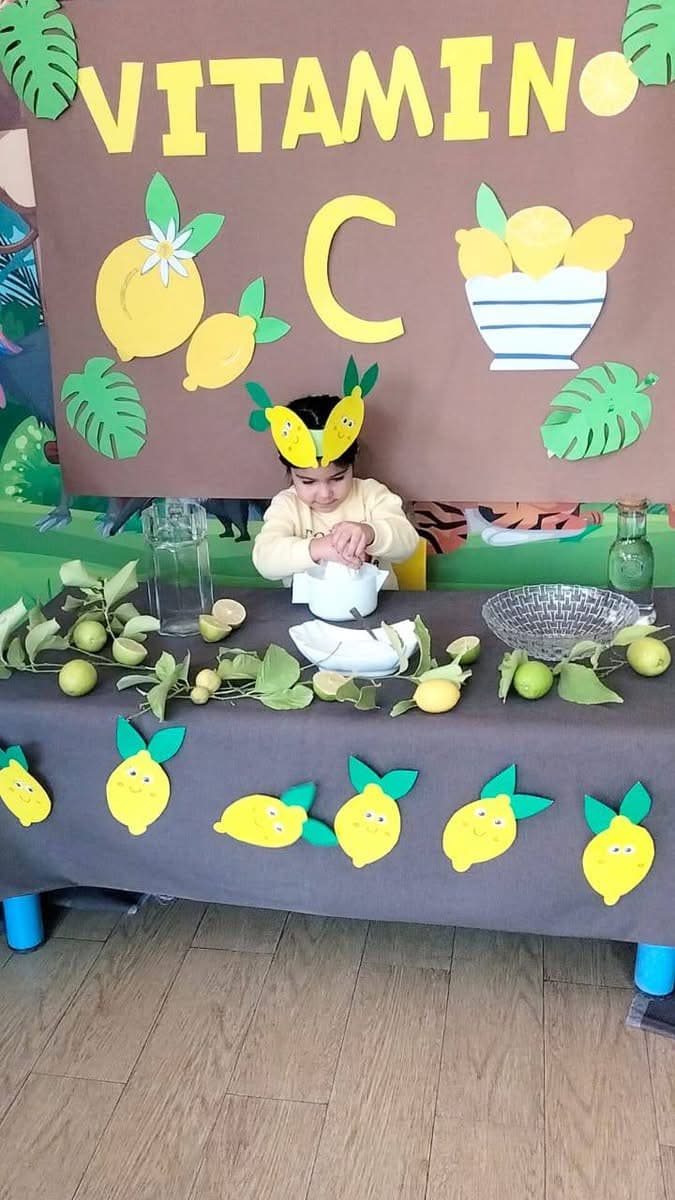 ✨🍋 يوم فيتامين C كان مليان نشاط ومرح!