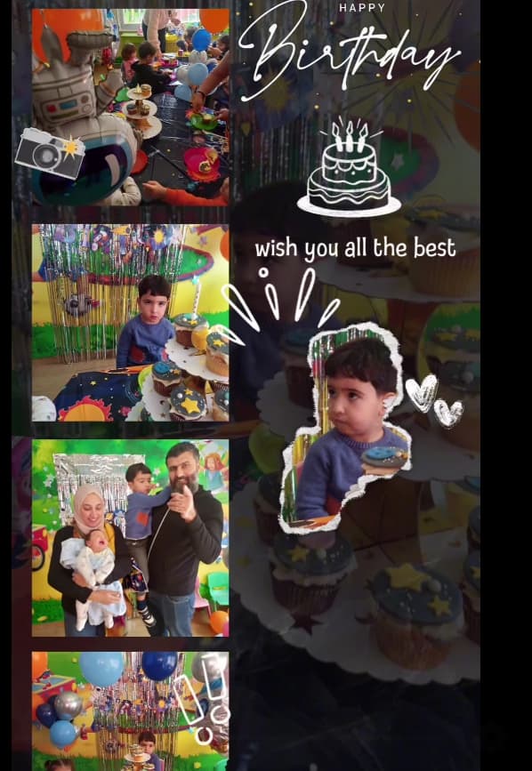 كل سنة وإنت نور عيوني وضحكتك الحلوة بالدنيا
