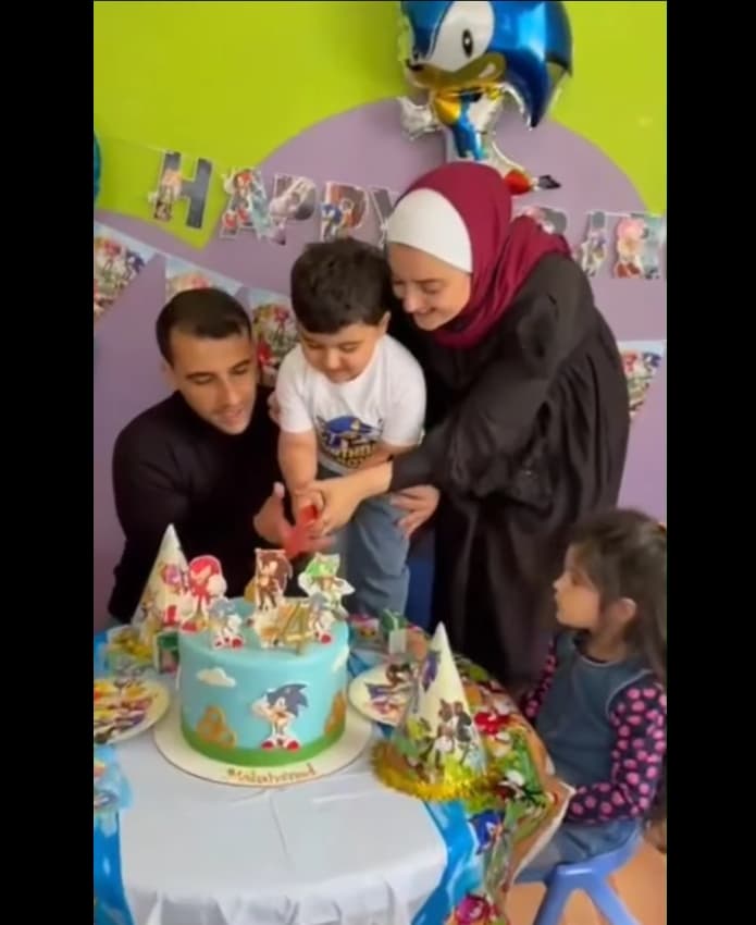 احتفل محمد مع أصحابه بالحضانة بأجواء حلوة مليانة لعب ومحبة