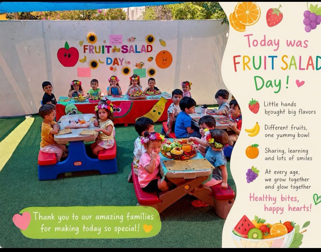 Today was fruits salad day