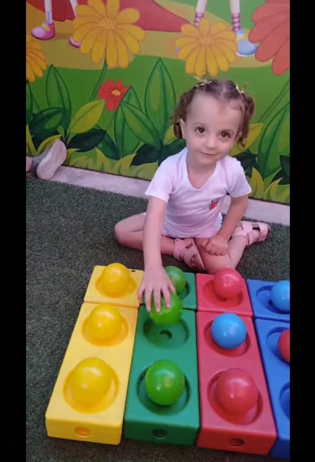Colored Balls Matching Activity