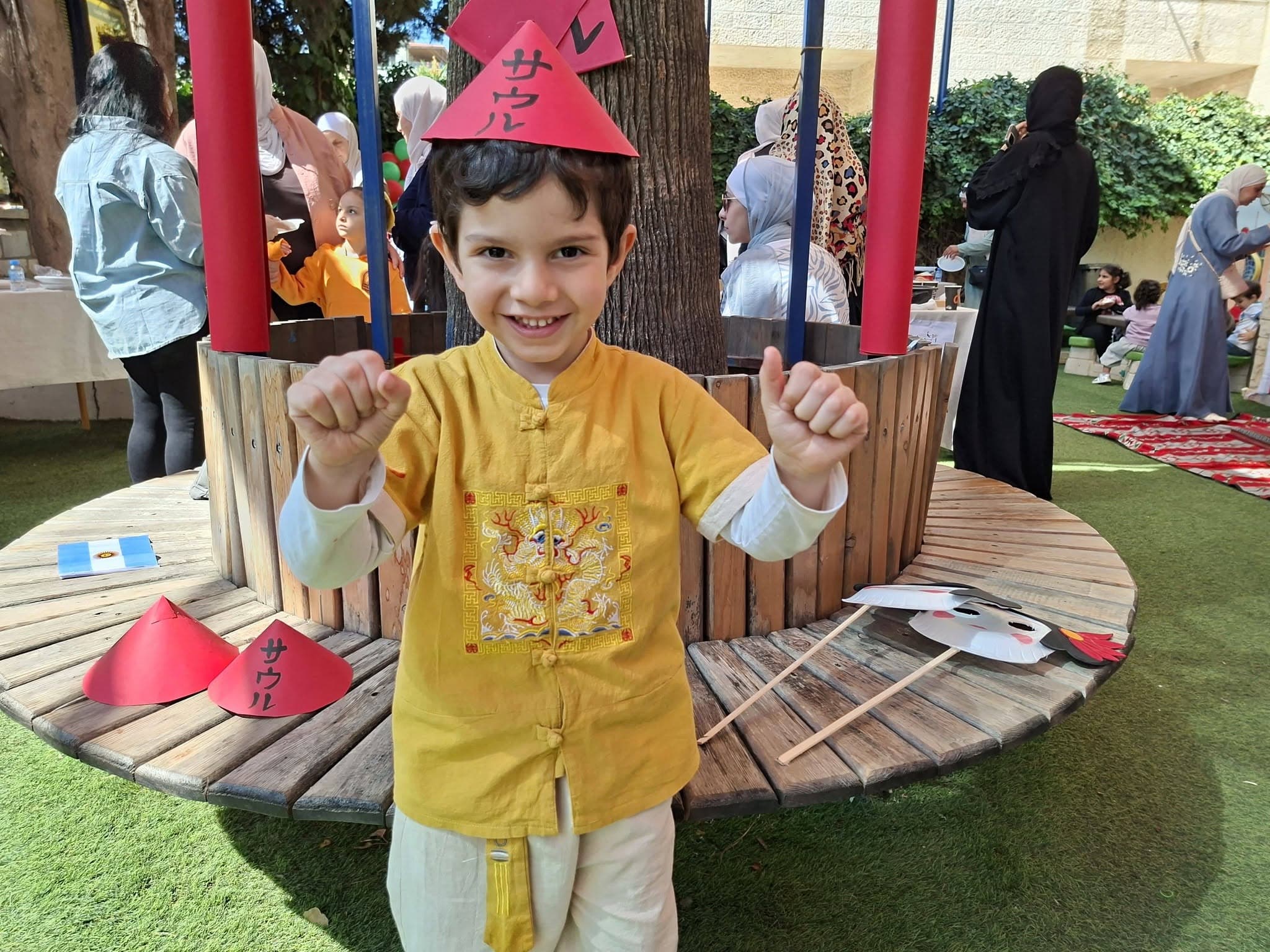 Our kids got to learn about the civilizations and cultures of several countries around the world