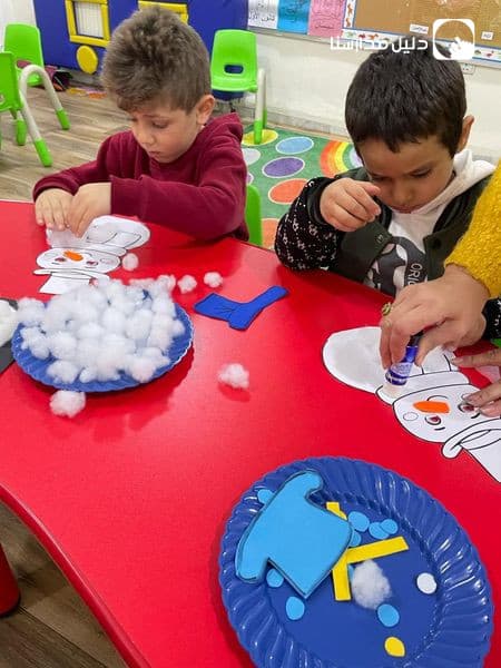ورشة عمل جماعية مع أجواء البرد