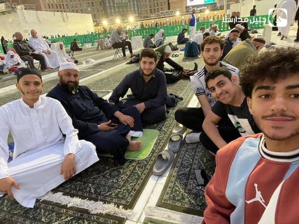 جانب من صور مجلس الضحى وقراءة سورة الكهف لعمرة عشاق مكة