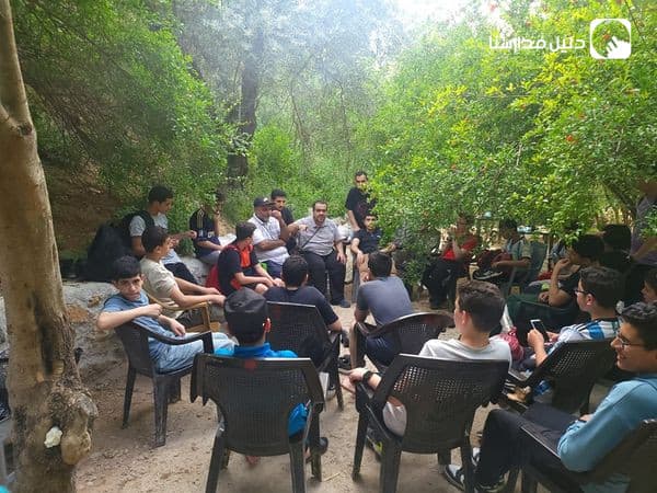 رحلة طلاب الصف الثامن إلى برقش