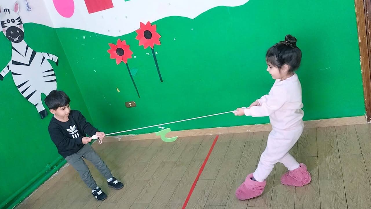 شدّ الحبل صار لعب وتعلّم…