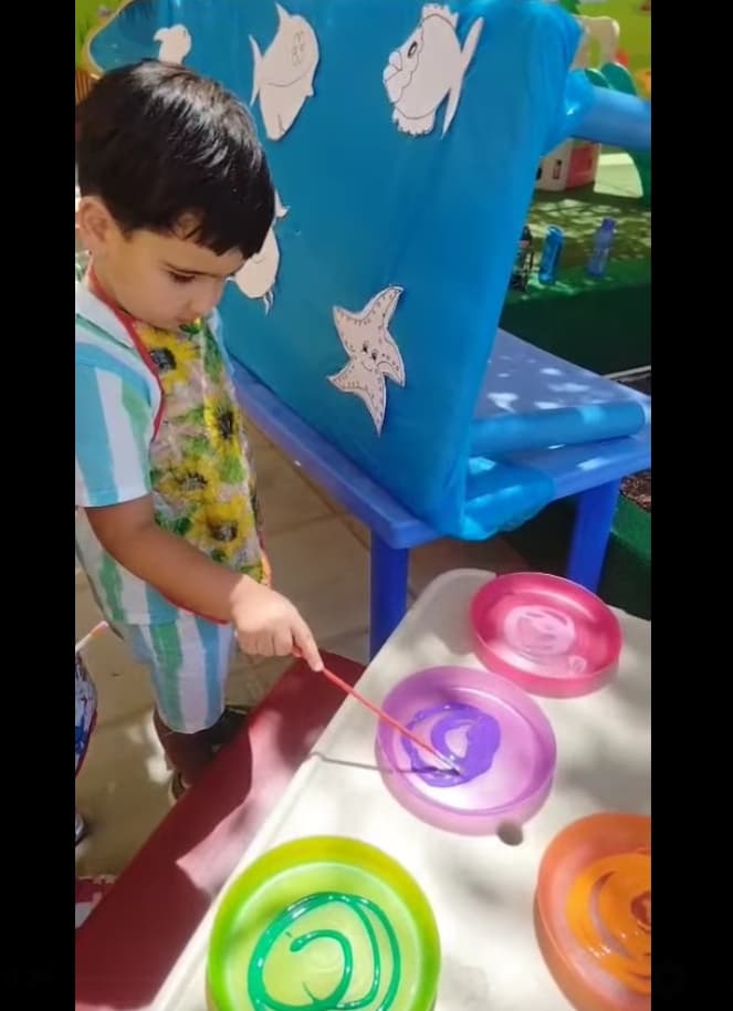 Our kids got to know its beautiful shapes in a fun and enjoyable way